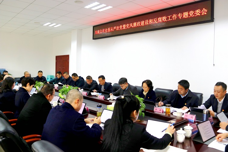 （網(wǎng)站12.3）川南公司召開(kāi)全面從嚴(yán)治黨暨黨風(fēng)廉政建設(shè)和反腐敗工作專(zhuān)題黨委會(huì).jpg
